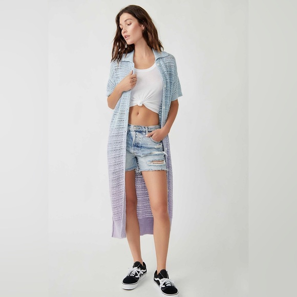 NWT Free People Alicia Crochet Cardigan Sweater - XS, S & M - Picture 6 of 12